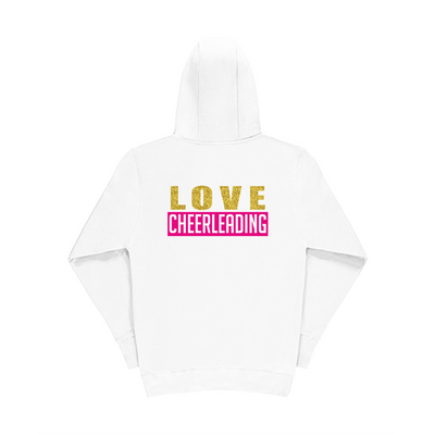 SG LOVE CHEERLEADING vetoketjuhuppari