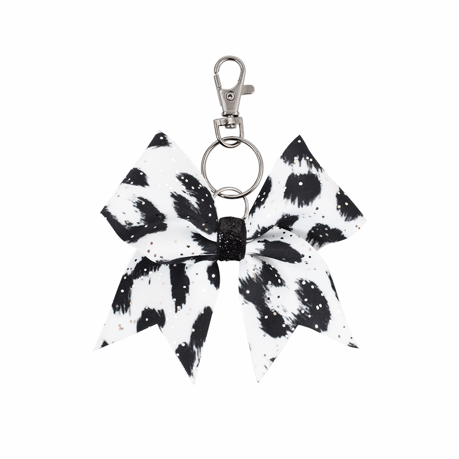 Black & White Leopard lettinauha-avaimenperä