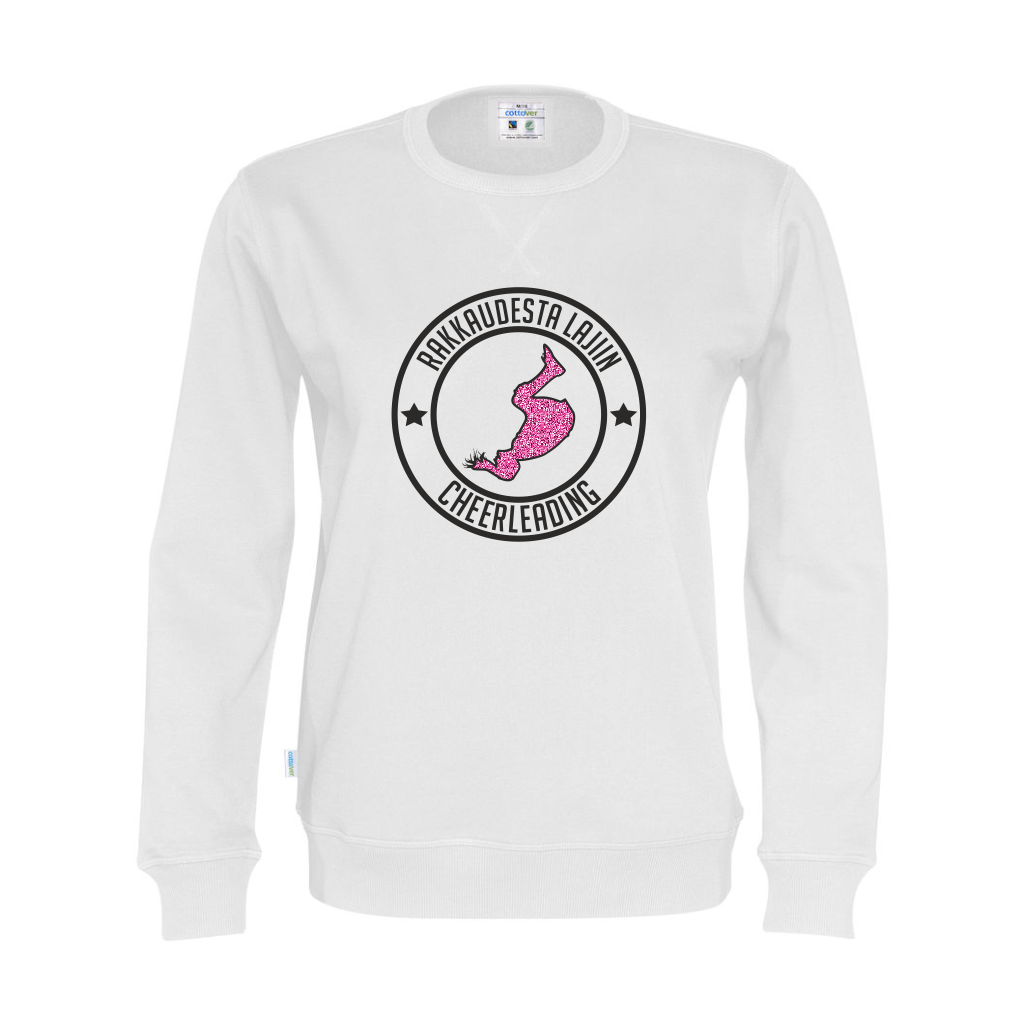 Cottover Rakkaudesta lajiin collegepaita (luomu)