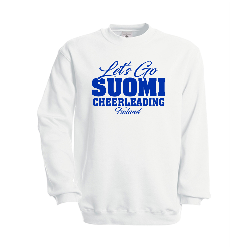 B&C Let's go Suomi collegepaita