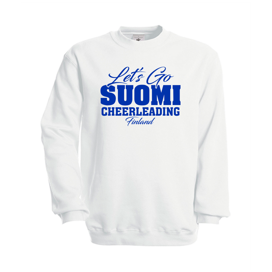 B&C Let's go Suomi collegepaita