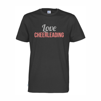 Cottover Love Cheerleading t-paita (luomu)