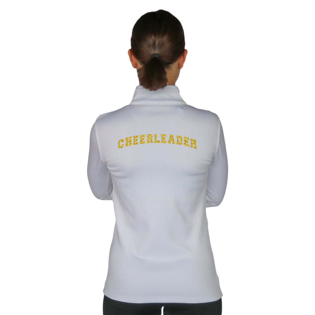 Skillz Gear Invincible verkkatakki Cheerleader kaareva -painatuksella