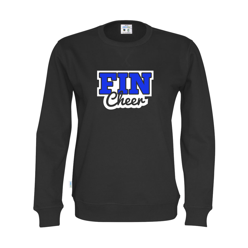 Cottover FIN Cheer collegepaita (luomu)