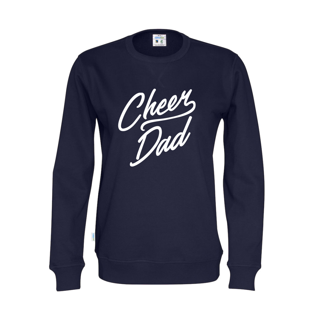Cottover Cheer Dad collegepaita (luomu)