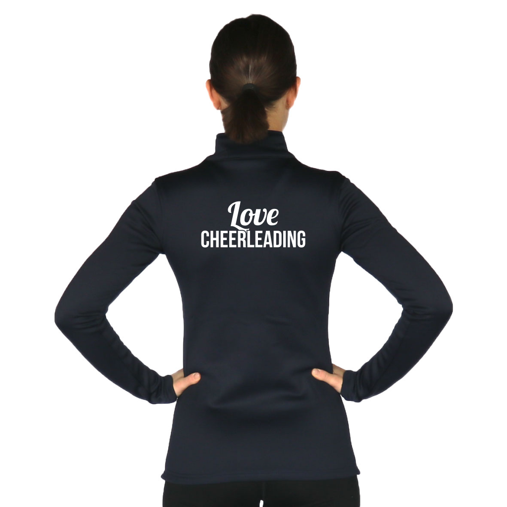 Skillz Gear Invincible verkkatakki Love Cheerleading -painatuksella