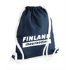 Paksunyörinen FINLAND Cheerleading treenipussi