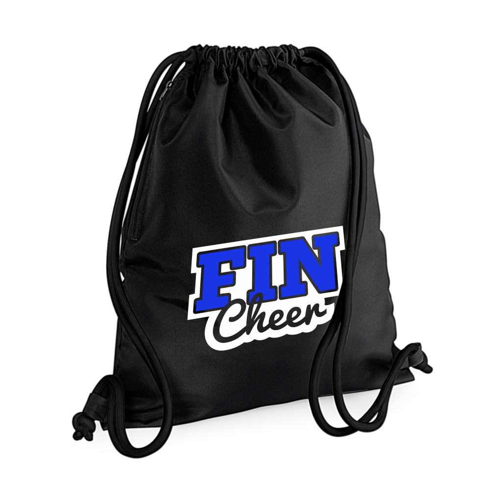 Paksunyörinen FIN Cheer treenipussi