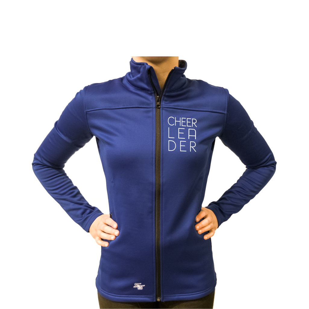 Skillz Gear Invincible verkkatakki CHEER-LEA-DER -painatuksella