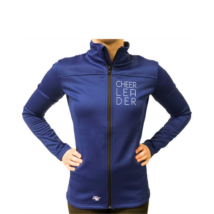 Skillz Gear Invincible verkkatakki CHEER-LEA-DER -painatuksella