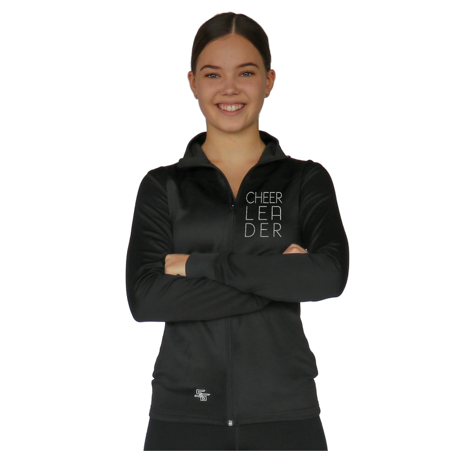 Skillz Gear Fearless verkkatakki CHEER-LEA-DER -painatuksella